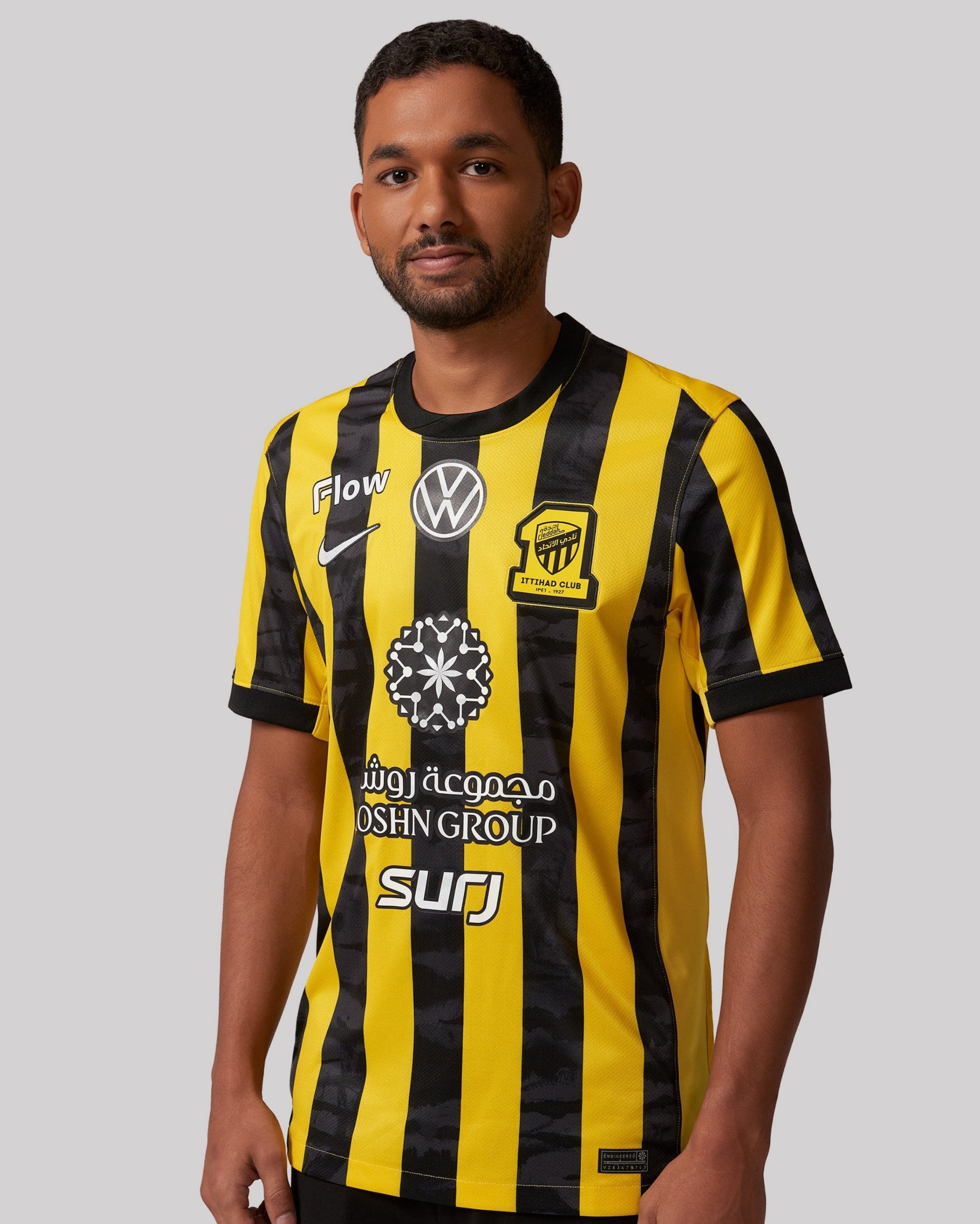 Al-Ittihad FC Home Jersey Men Stadium – Al Ittihad Club - نادي الاتحاد