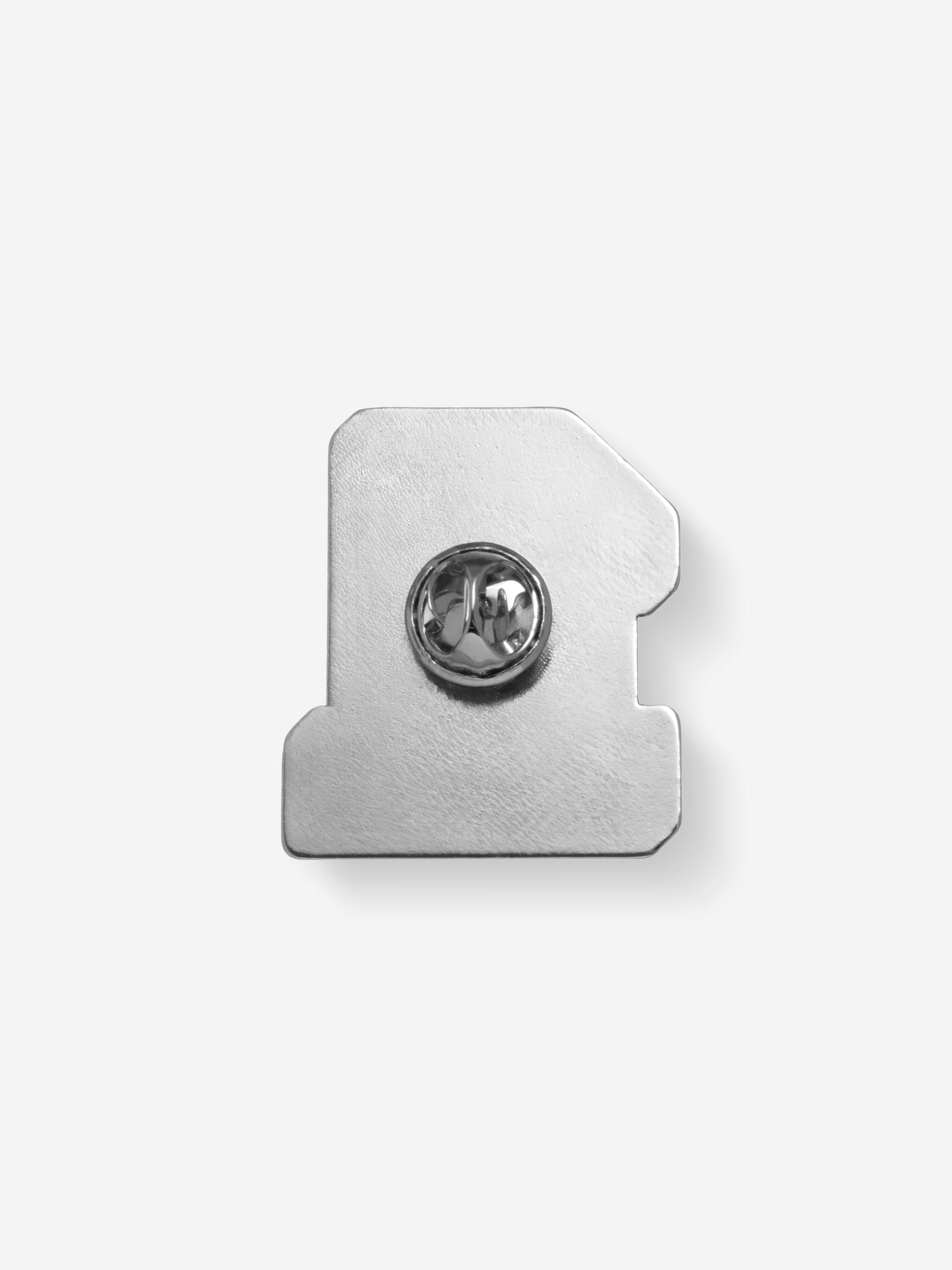 1 Logo Pin Silver