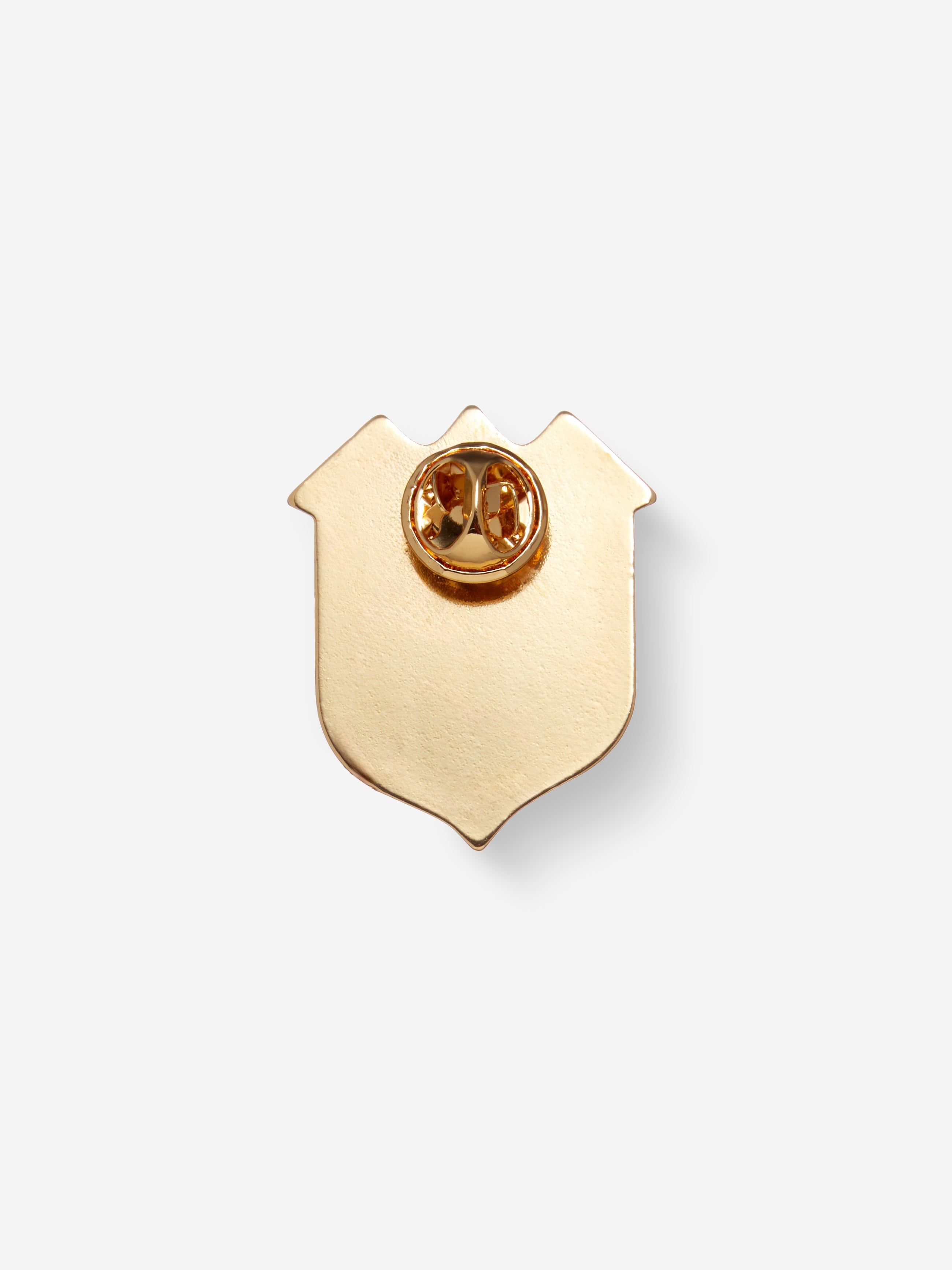 Retro Logo Pin Gold