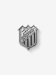 Retro Logo Pin Silver