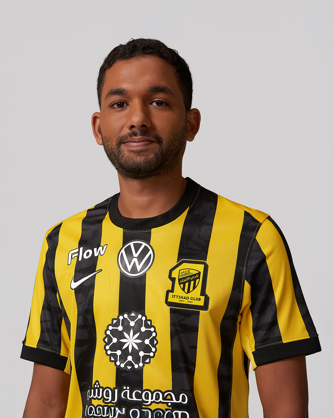 Al-Ittihad FC Home Jersey Men Stadium – Al Ittihad Club - نادي الاتحاد