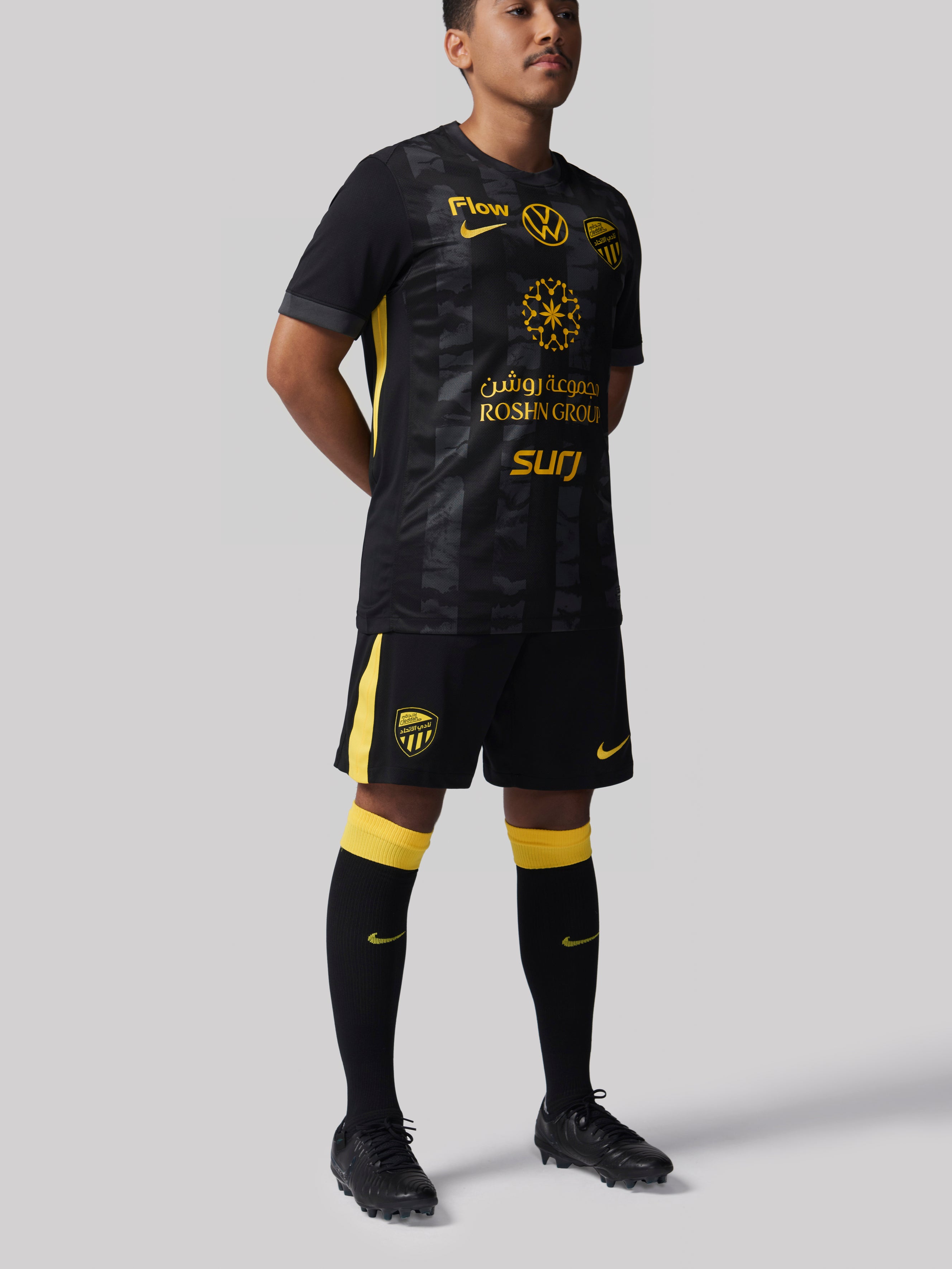 شورت الاتحاد 25/26 رجالي الثالث- فئة الملعب