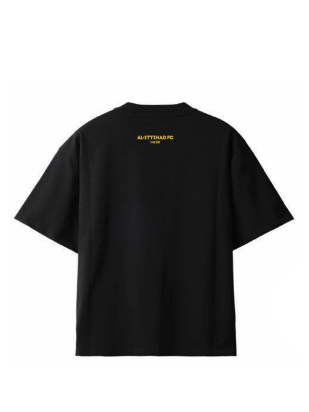 Al-Ittihad T-shirt with Diwani calligraphy in black