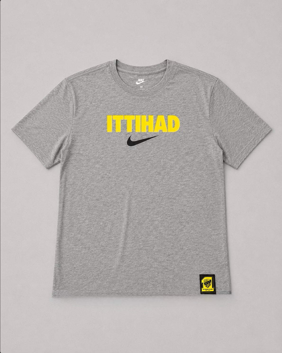 Al-Ittihad Club T-shirt - Men's Grey