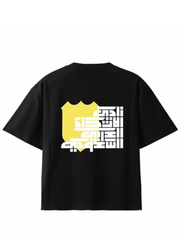 Classic Kufic Script Logo Black T-shirt