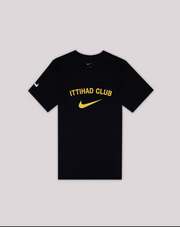 قميص نادي الاتحاد بشعار أصفر