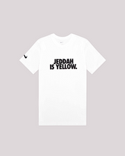 تي شيرت جدة أصفر