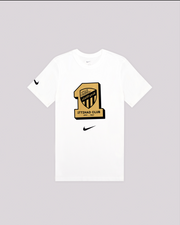 قميص نادي الاتحاد بشعار ذهبي