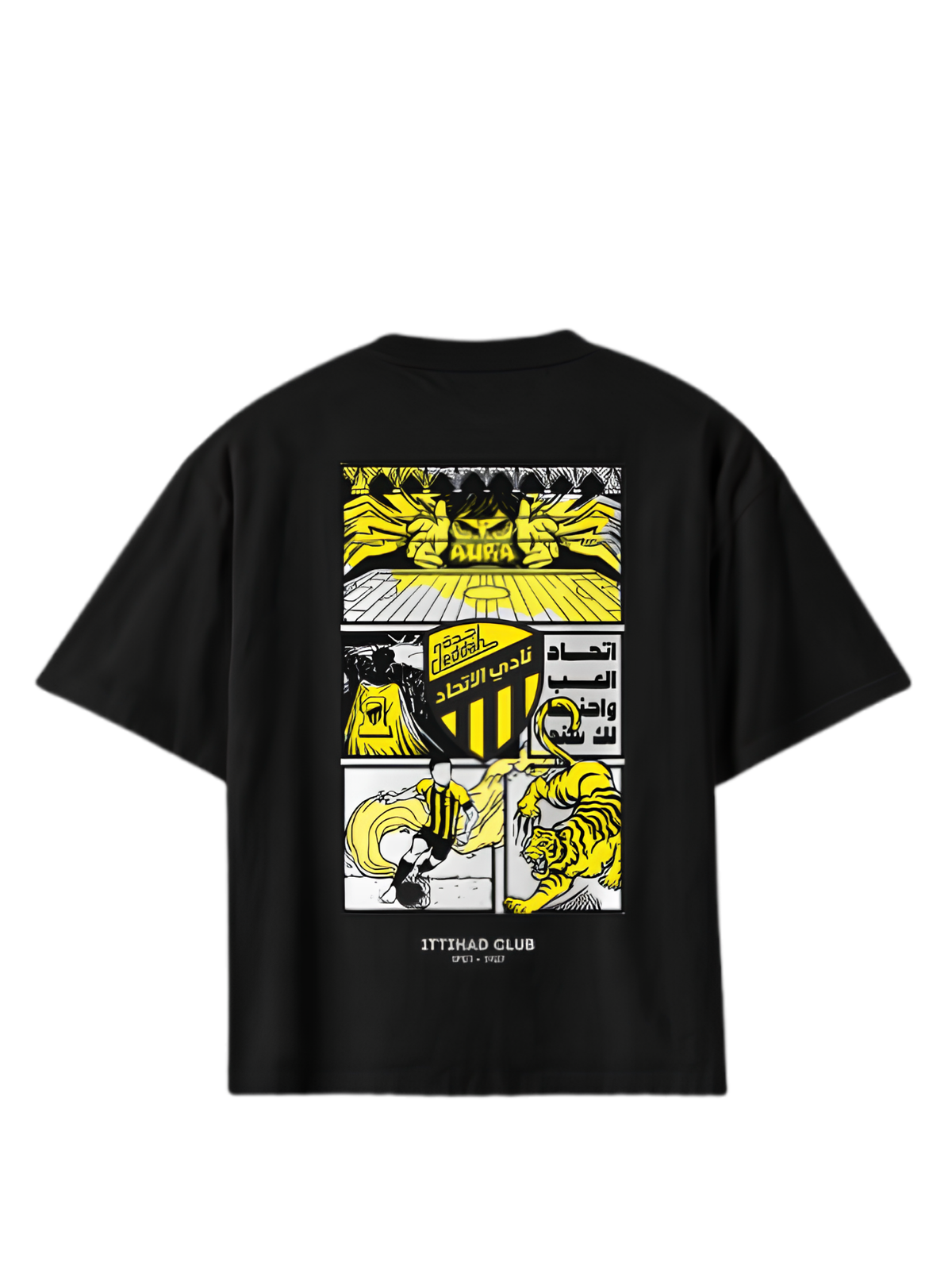 Al-Ittihad T-shirt tifo aura