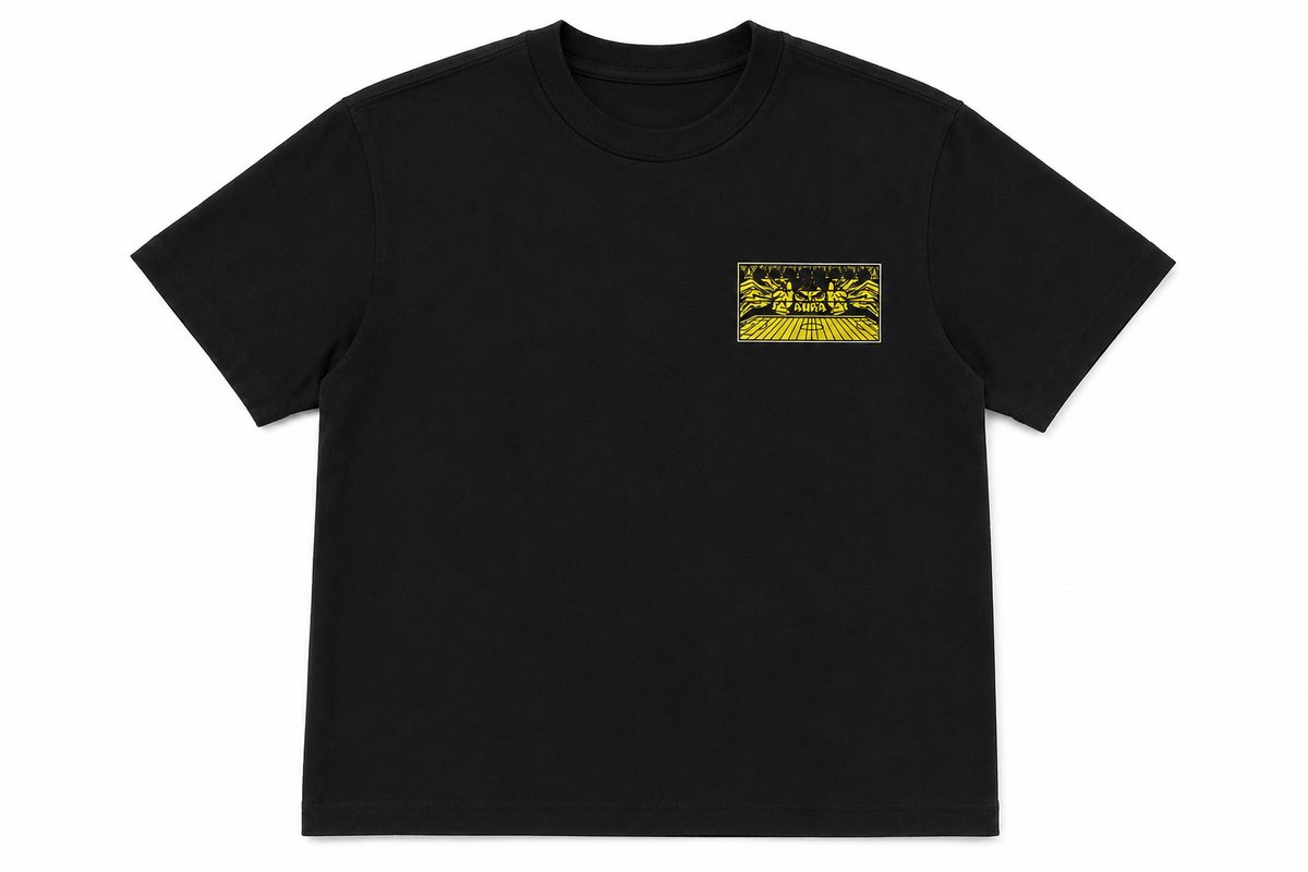Tifo Aura Kids' Black T-Shirt