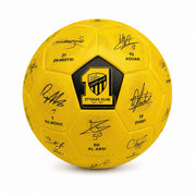 Signed Al Ittihad Club football - Yellow