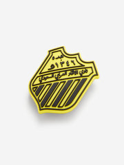 Retro Logo Magnet Yellow